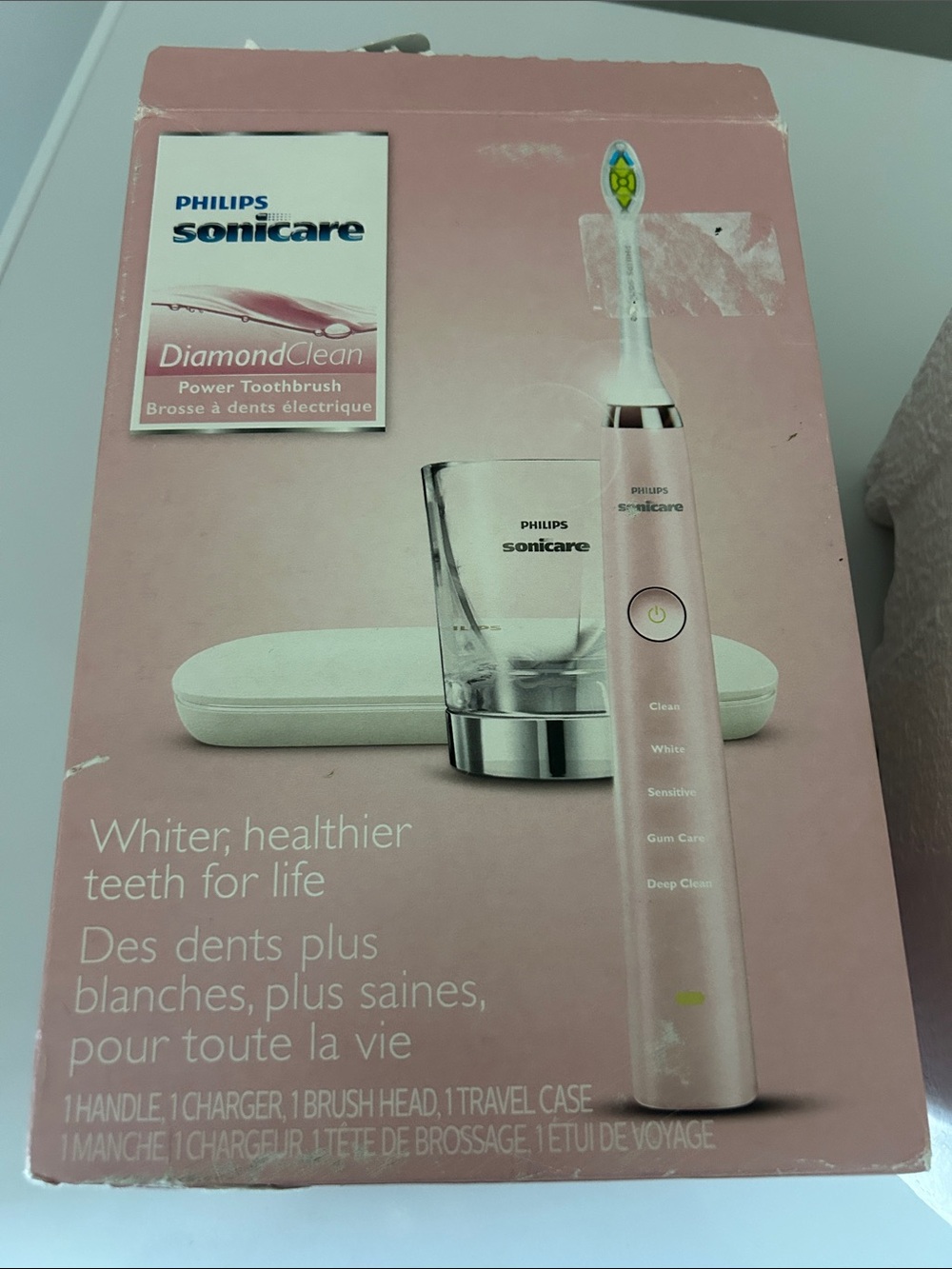 Philips Sonicare DiamondClean Electric Toothbrush — Pink